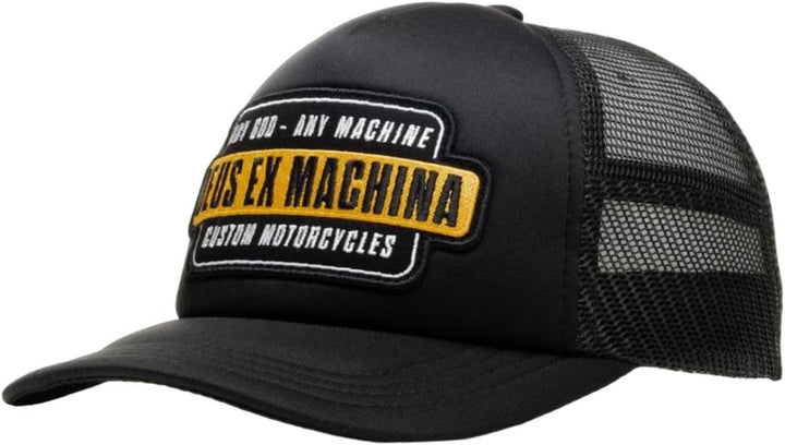 Deus Grip Tape Trucker Cap - Black