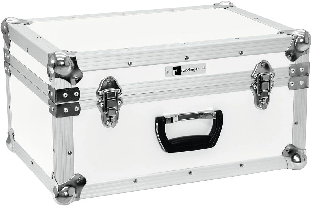 ROADINGER Universal-Koffer-Case Tour Pro 52x36x29cm weiss | Weisses Flightcase Tour Pro