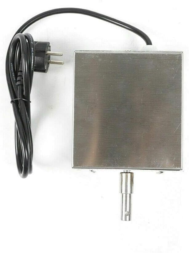 SHZICMY Grillmotor für Grillspiess, BBQ Rotisserie, Edelstahl Grillmotor für Rotisserie, Spiessbrate