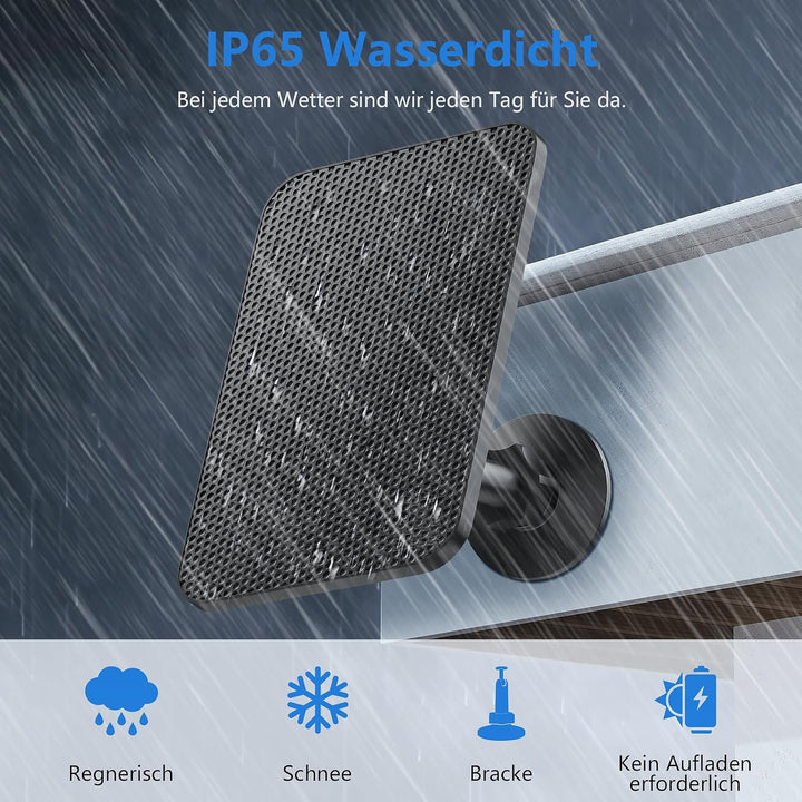 4-W-Solarpanel kompatibel mit Blink-Kamera, für Blink Outdoor 4 (4. Generation)/Blink Outdoor (3. Ge