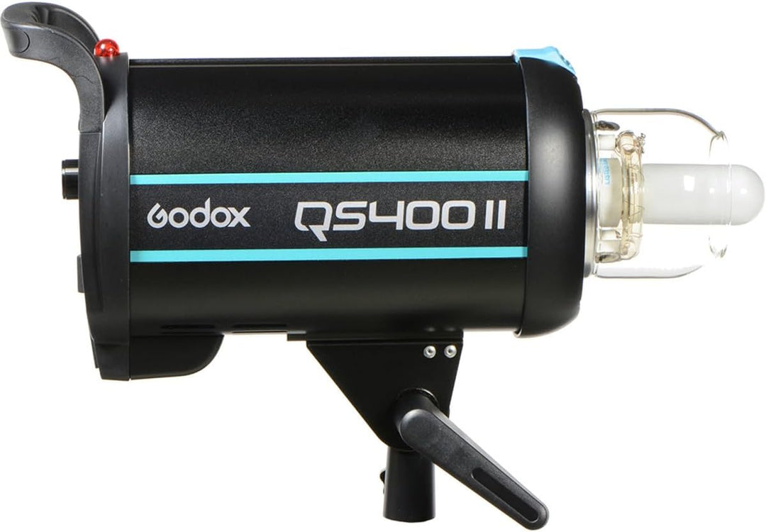 GODOX Photostudio Strobe Blitzlicht QS400II 400W 5600K mit 150W Modellierung Lampe für Studios (QS40