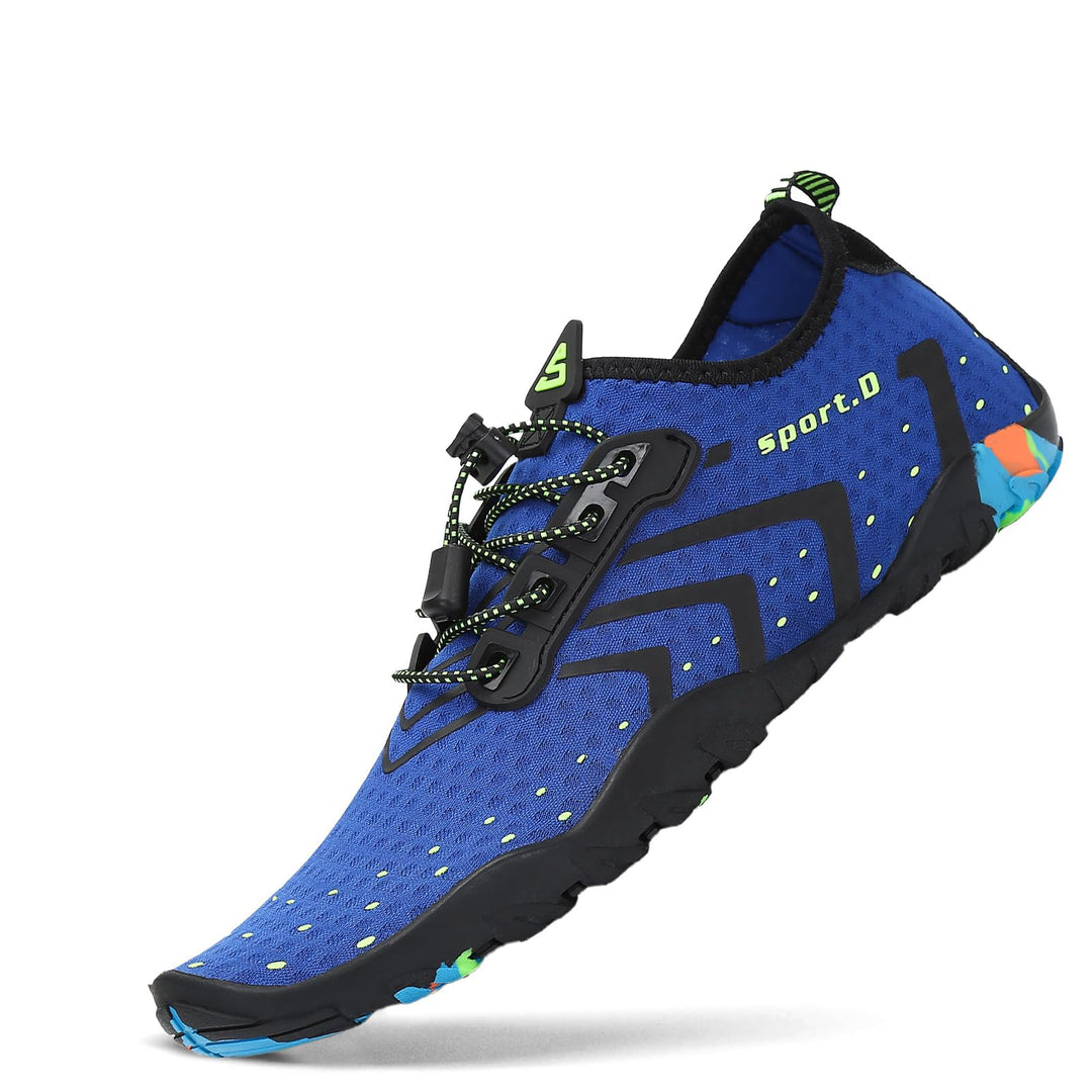 Saguaro Wasserschuhe für Herren, rutschfest, schnelltrocknend, Wasserschuhe 39 EU Blau, 39 EU Blau