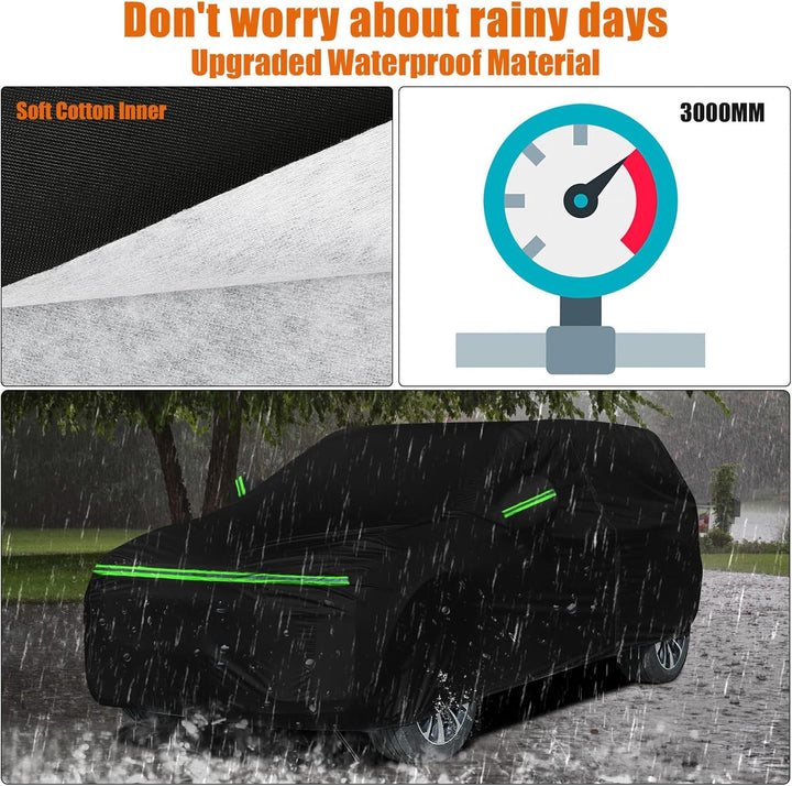 Wasserdicht Autoabdeckung Vollgarage Autoplane Ersatz für 2020-2025 Toyota Yaris Cross subcompact Cr