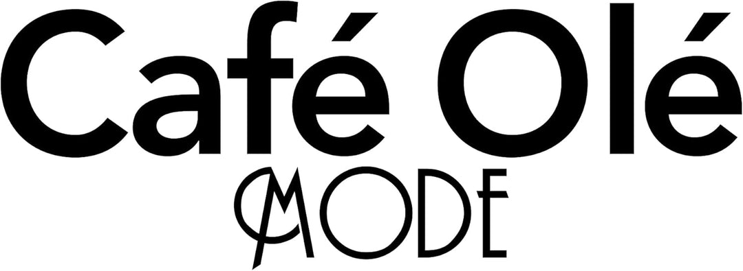 Café Ole Olé Grunwerg MODE Kaffeebereiter aus Glas – 800 ML, 6 Mokkatassen / Demitasse KM-08C Chrom