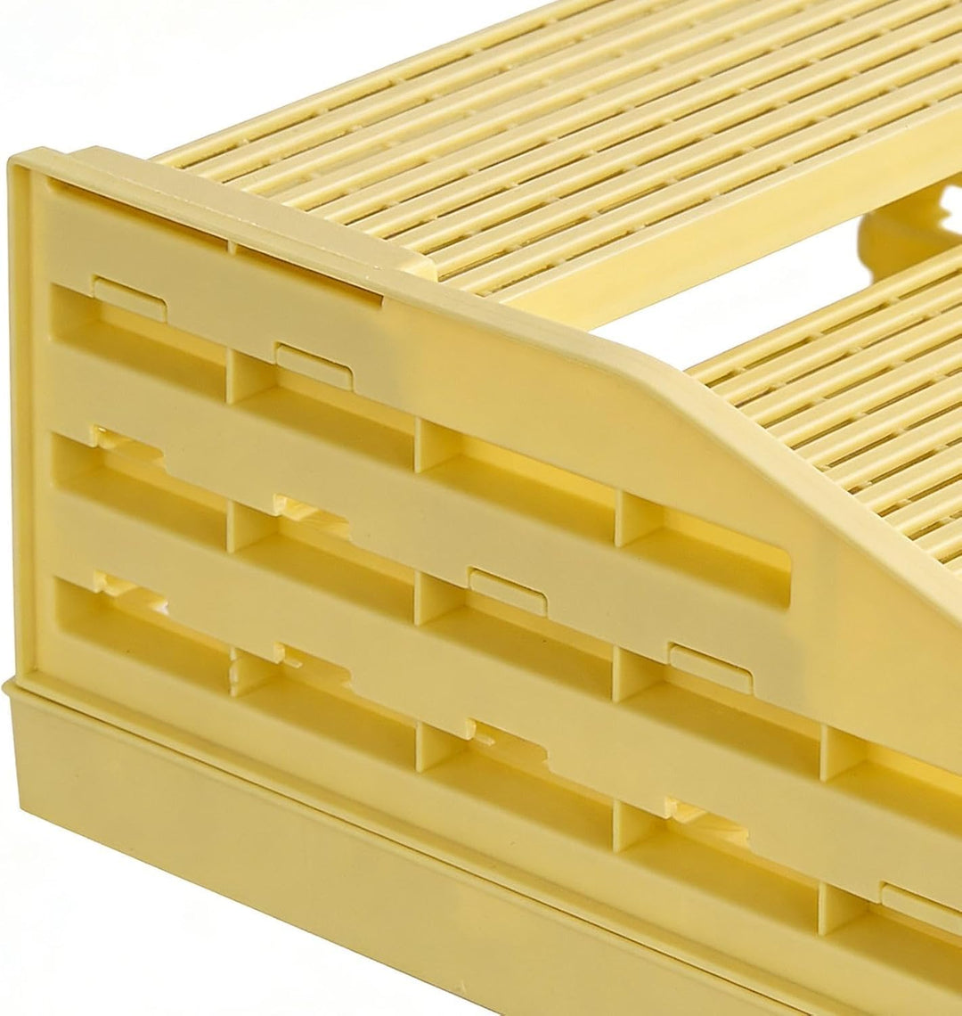 Katzen Klo Matte - 2 Lagen Einstellbar Spritzwasser Schutz | Kätzchen Klo Treppe | Rutsfester Gitter