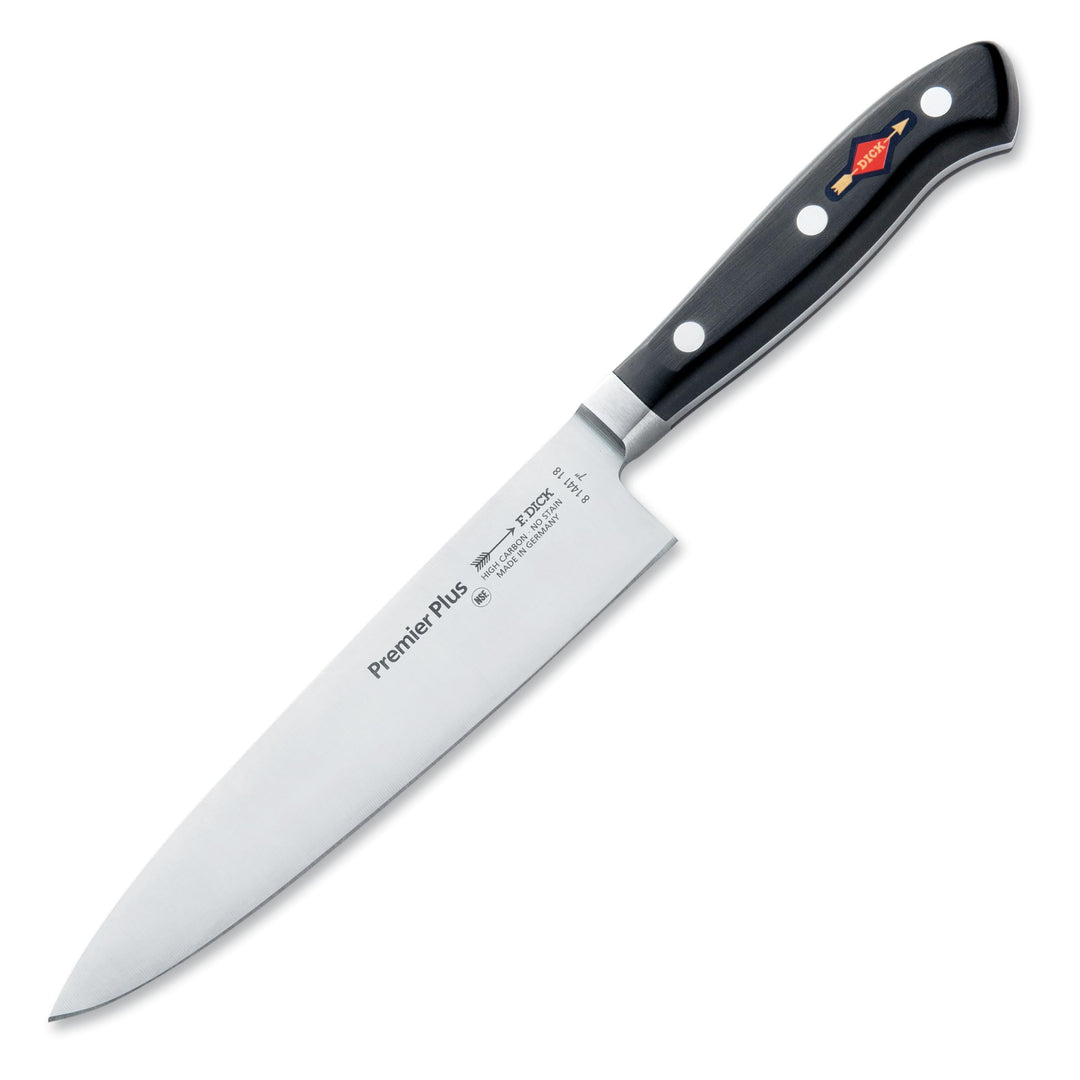 F. Dick Gyuutoo, Premier Plus (Messer mit Klinge 18 cm, X50CrMoV15 Stahl, nichtrostend, 56° HRC) 814