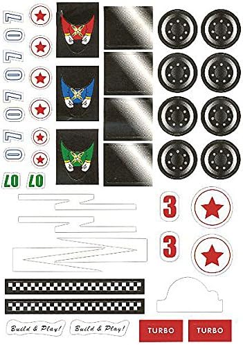 EDUPLAY Holz Rennauto zum Basteln 10er Set 10 Stück, 10 Stück