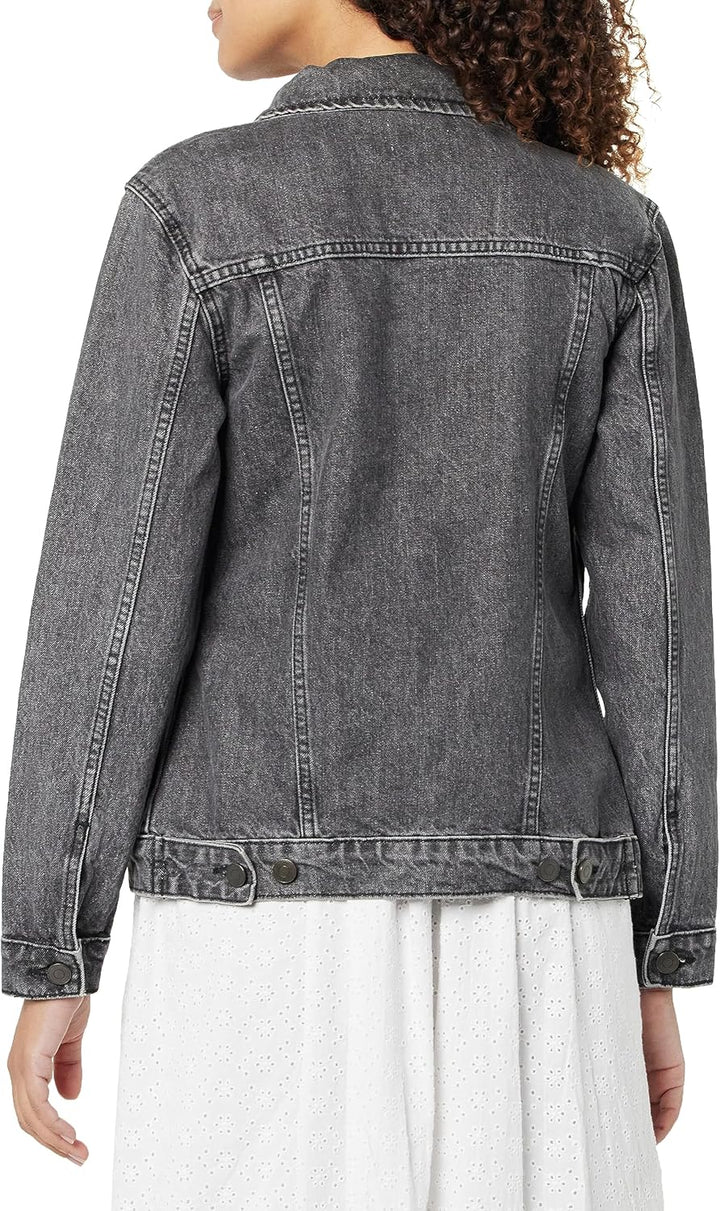The Drop Jeansjacke für Damen, Zain Lang S Faded Carbon, S Faded Carbon