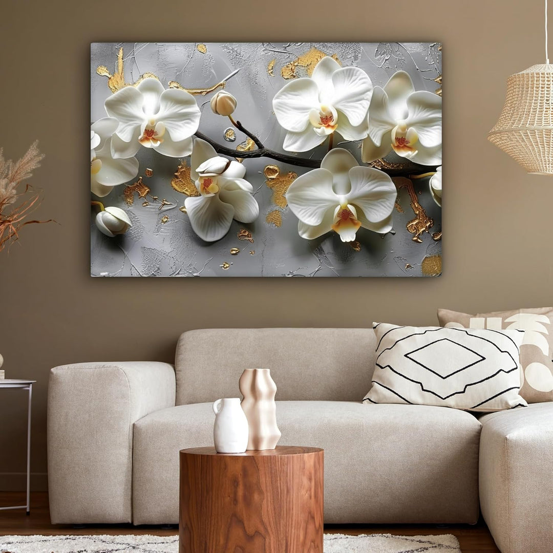 MuchoWow© Leinwandbild Gross 120x80 cm XXL Dekoration Wohnzimmer Bilder Pictures Wall Decoration Liv