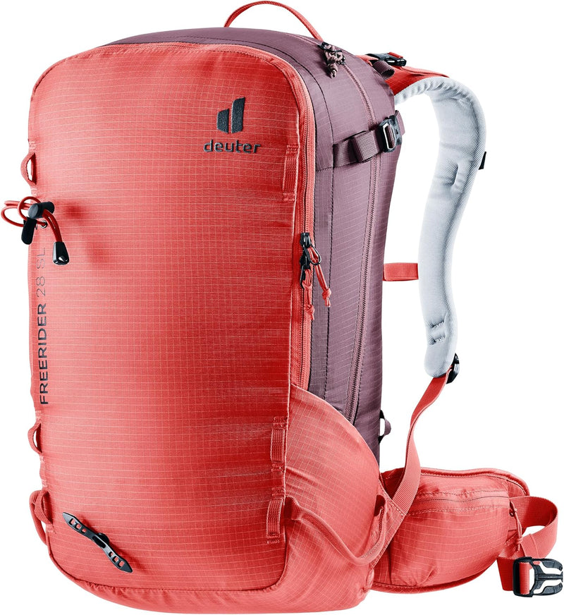 deuter Damen Freerider 28 Sl Skitouren-Rucksack 28 L Currant-maron, 28 L Currant-maron