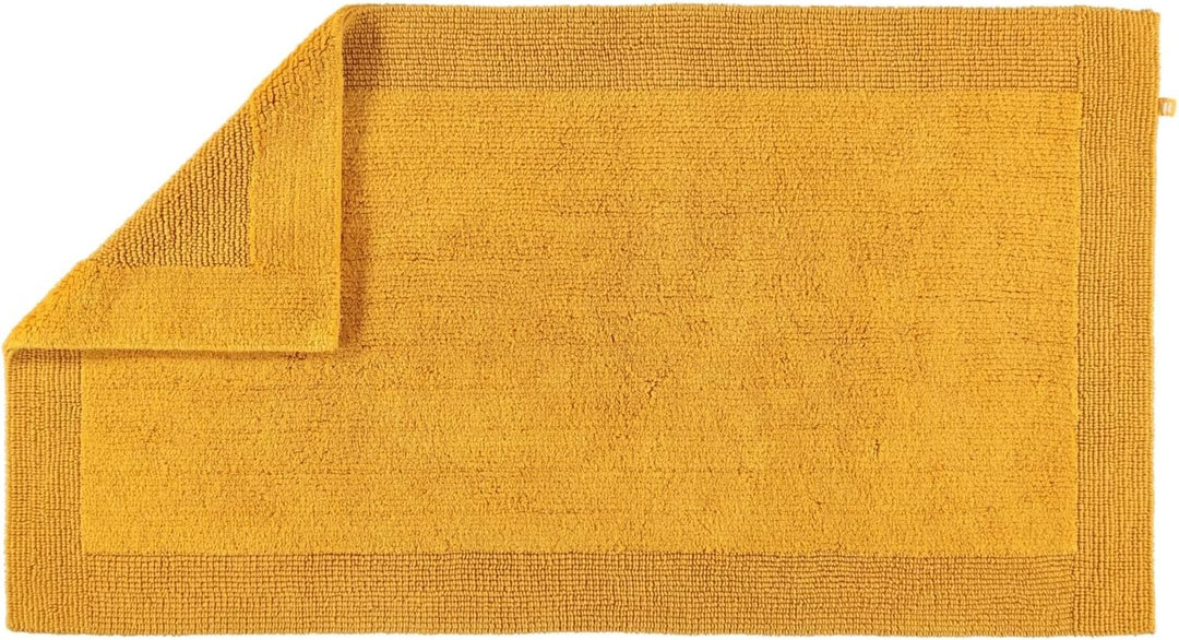 RHOMTUFT Prestige Badteppich, 100% Baumwolle, 348 Curry, 70 x 130 cm 70 x 130 cm Badteppich 348 Curr