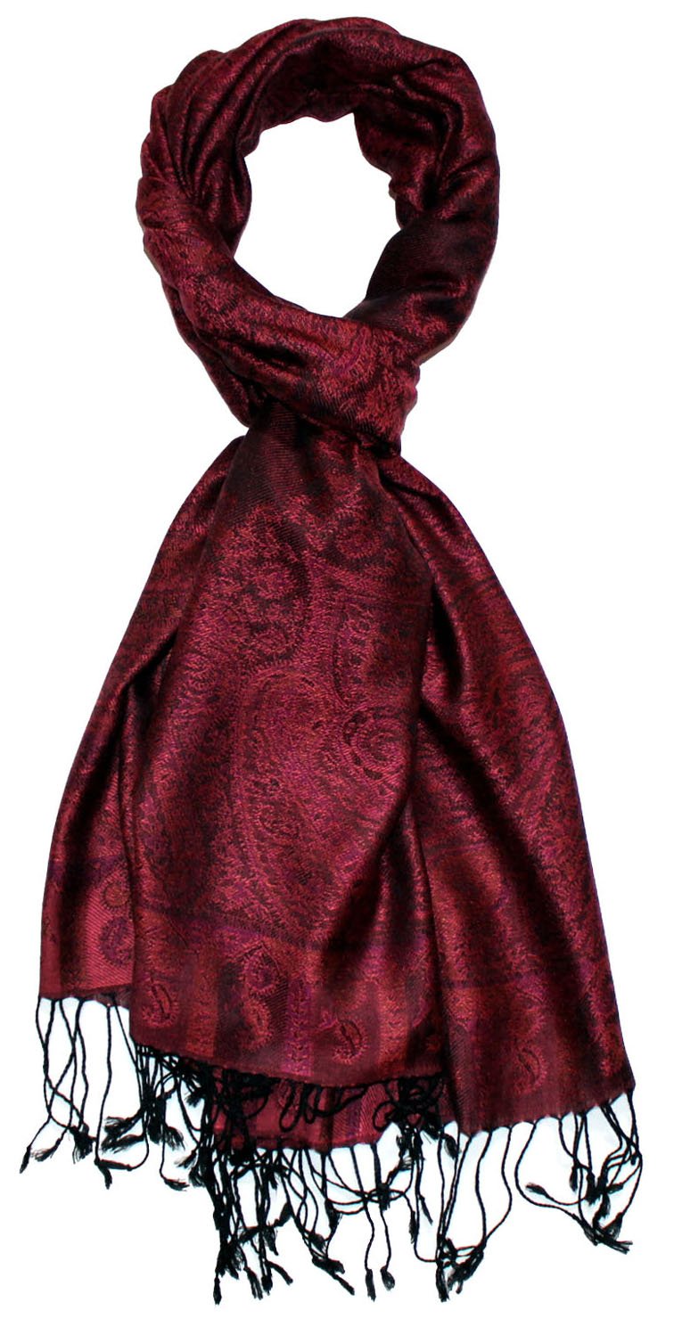 Lorenzo Cana Marken Pashmina Schal Schaltuch Stola Umschlagtuch opulentes Muster in harmonischen Far
