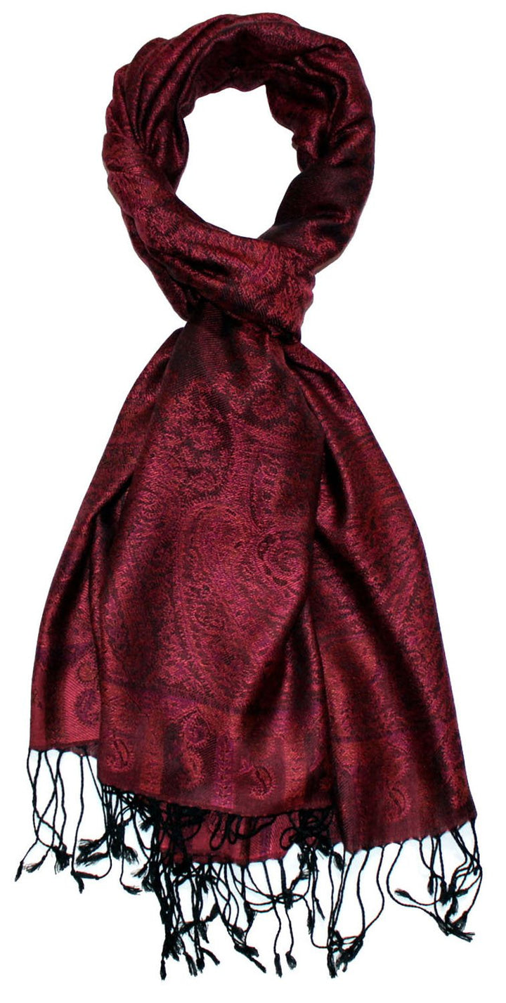 Lorenzo Cana Marken Pashmina Schal Schaltuch Stola Umschlagtuch opulentes Muster in harmonischen Far