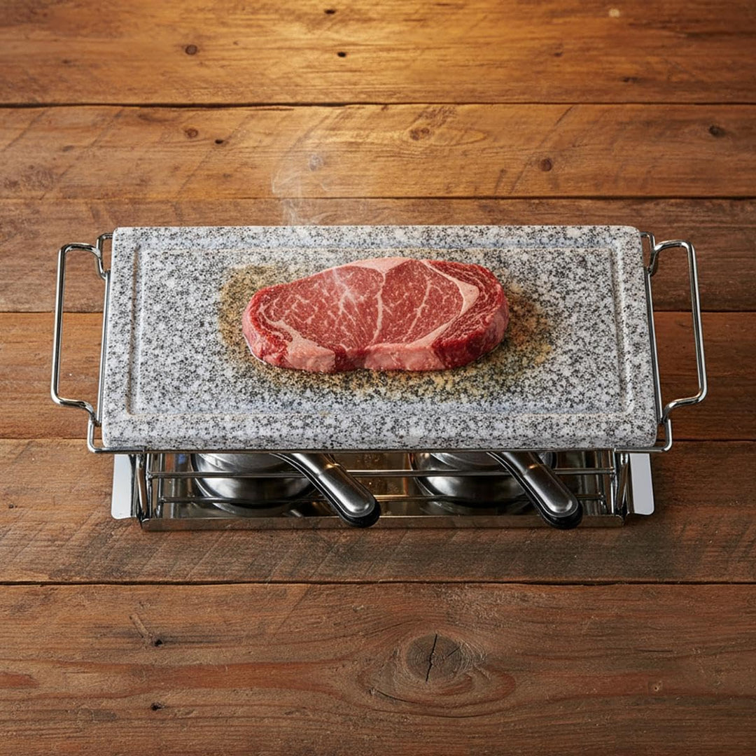 Quid Arbon Grillsteinset mit 2 Brennern