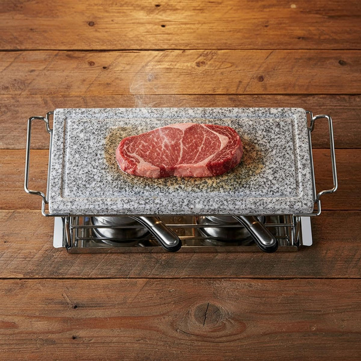 Quid Arbon Grillsteinset mit 2 Brennern