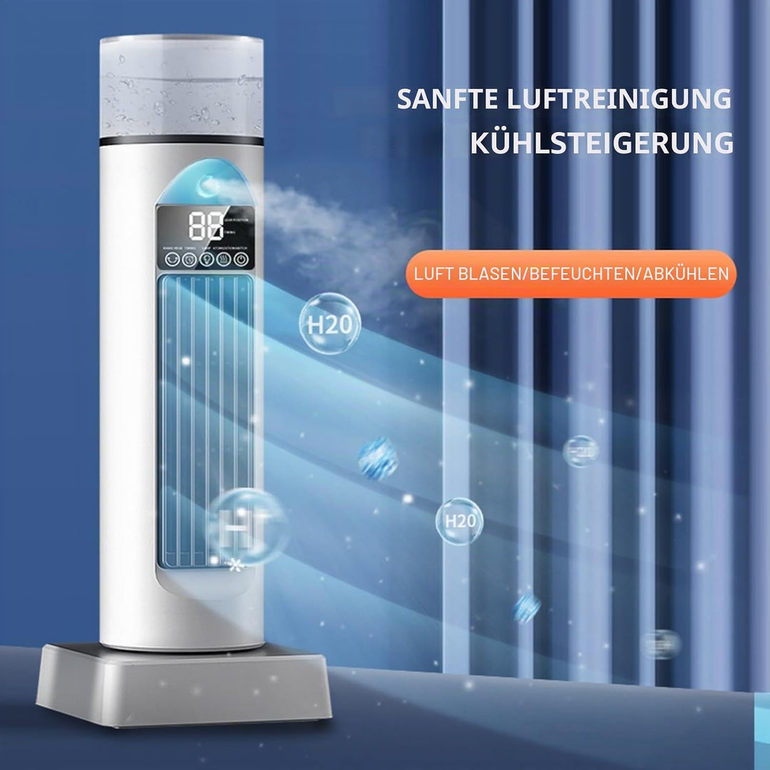 Turm-Klimagerät, Raumkühler Ventilator Tragbare Klimaanlagen, Leiser Oszillierender Blattloser Kühle
