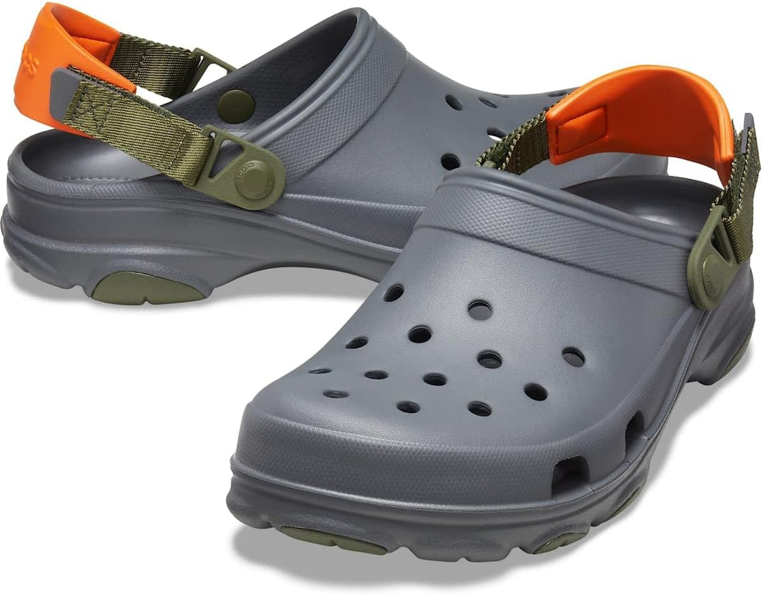 Crocs Unisex Classic All Terrain ClogClogs 41/42 EU Slate Grey Multi, 41/42 EU Slate Grey Multi