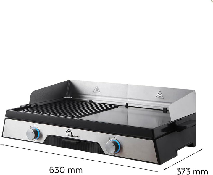 Elektrische Grillplatte – LITTLE BALANCE – 8735 – Innov 2200 – Mikrokeramik ohne PFAS