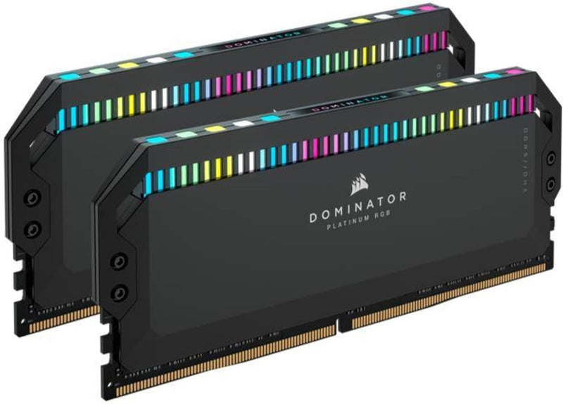 Corsair DOMINATOR PLATINUM RGB DDR5 RAM 64GB (2x32GB) 5200MHz CL40 Intel XMP iCUE Kompatibel Compute