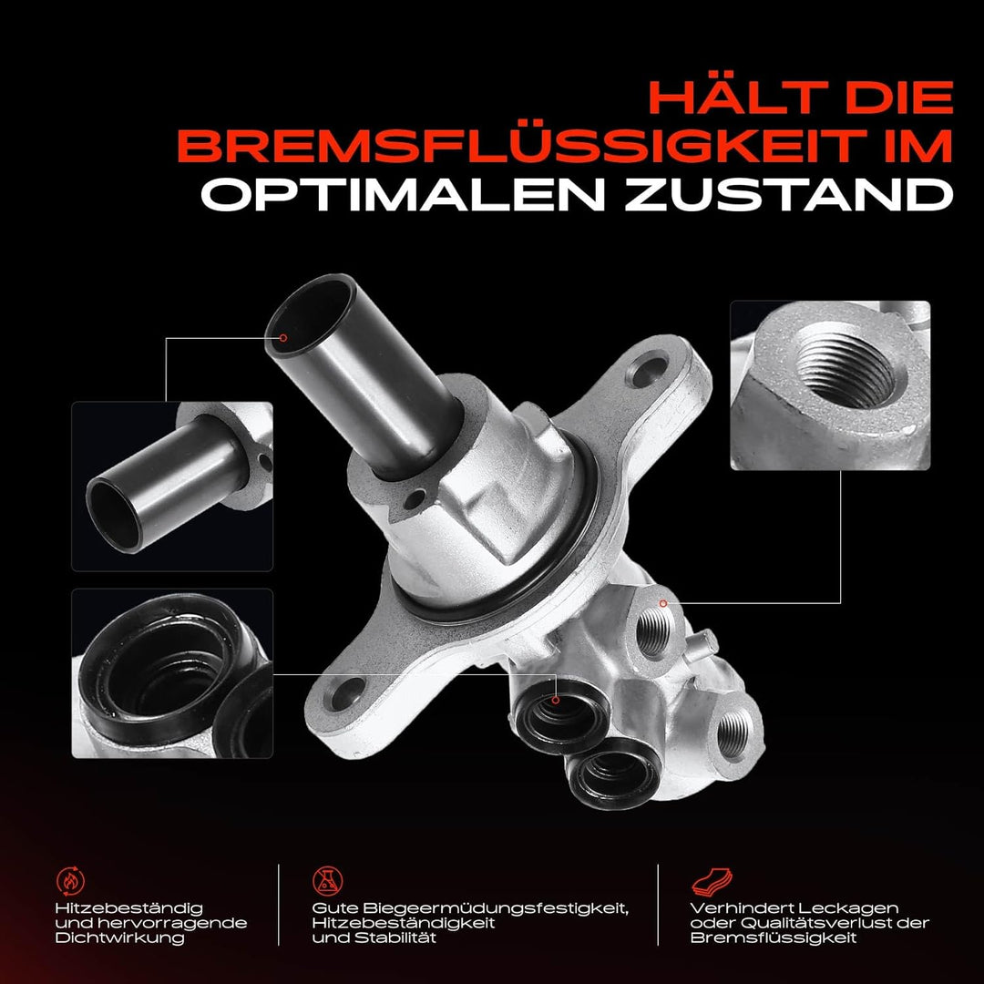 Frankberg Hauptbremszylinder Bremszylinder Kompatibel mit C4 Coupe 1.4L-2.0L 1992-2003 C4 I 1.4L-2.0