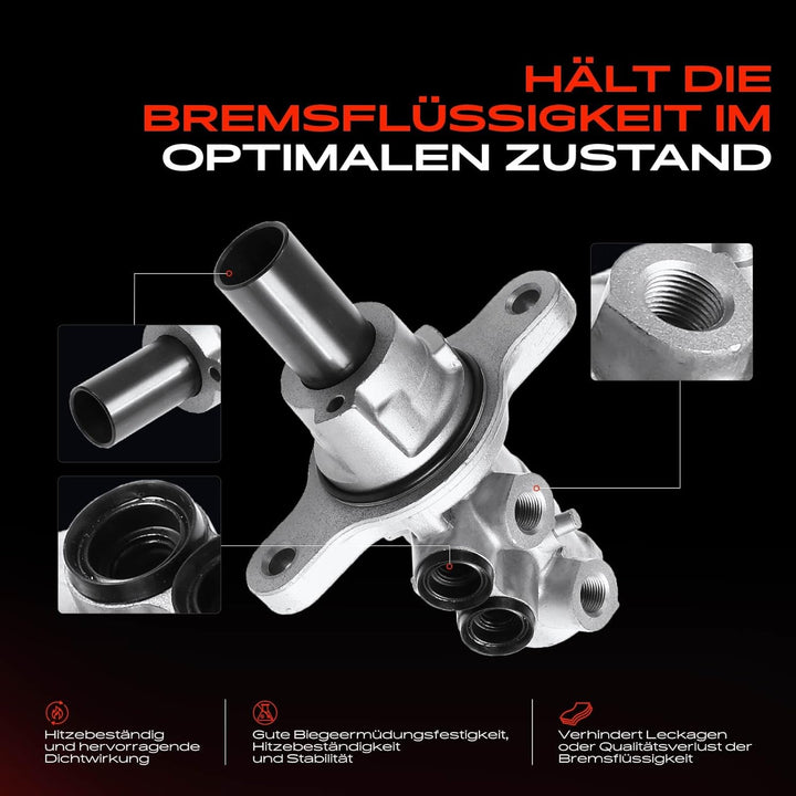 Frankberg Hauptbremszylinder Bremszylinder Kompatibel mit C4 Coupe 1.4L-2.0L 1992-2003 C4 I 1.4L-2.0