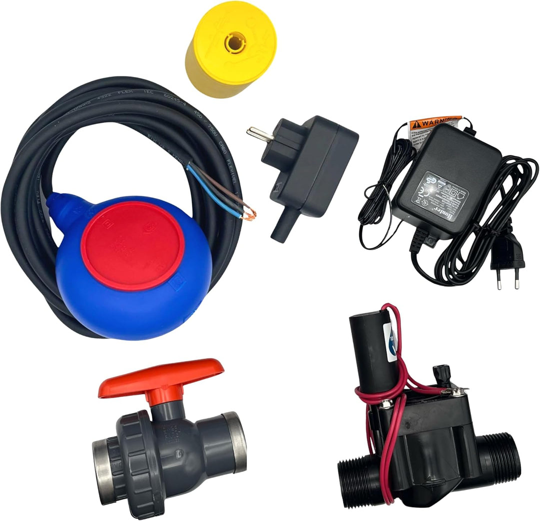 Automatisches Zisternen Wasser Nachspeise-Set mit Schwimmschalter, Elektrische Zisternen Befüllung