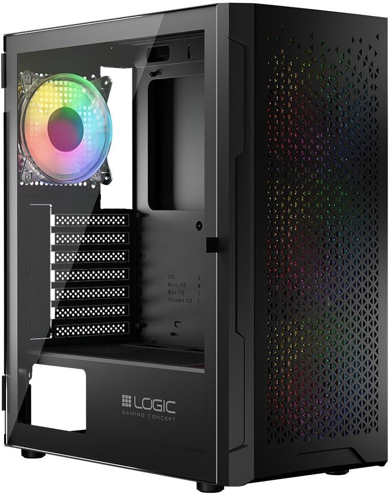 Logic Aramis ARGB MINIDI USB 3.0 Case Black