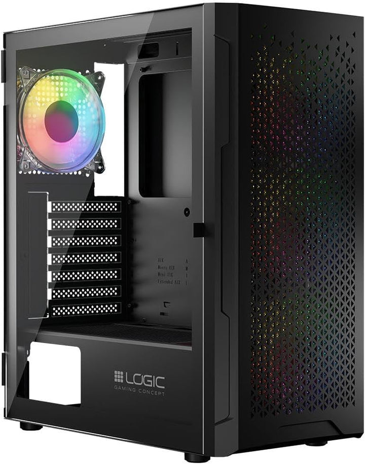 Logic Aramis ARGB MINIDI USB 3.0 Case Black