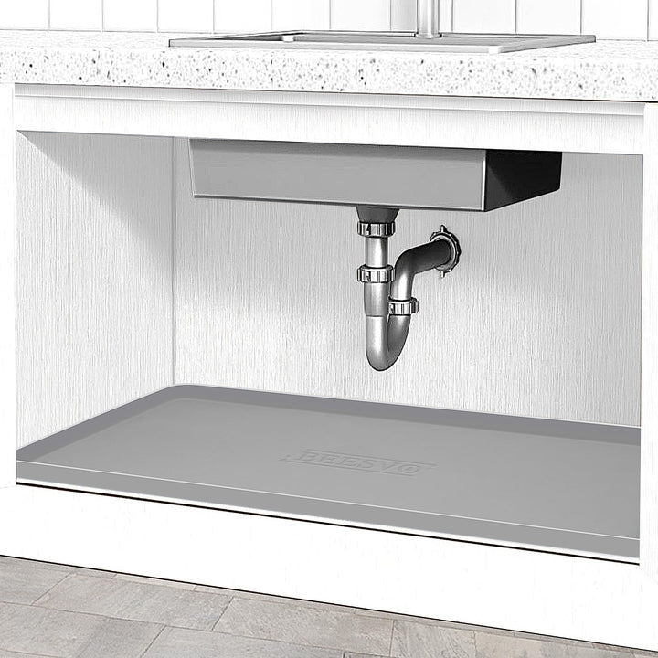 Unterspüle Matte für Küche, wasserdicht, 94 x 48,3 cm, Silikon-Unterspüle, Küchen- und Badezimmersch