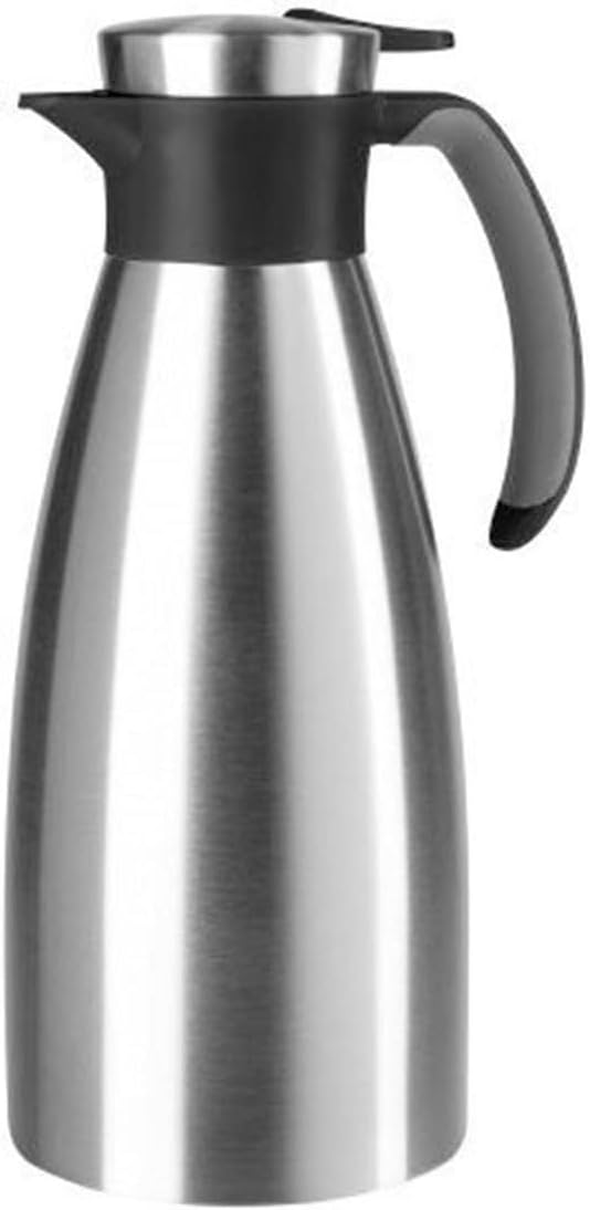 Tefal – Soft Grip Isolierkanne – 1.5 L, Kunststoff, schwarz, 11,8 x 11,8 x 28,7 cm, Schwarz