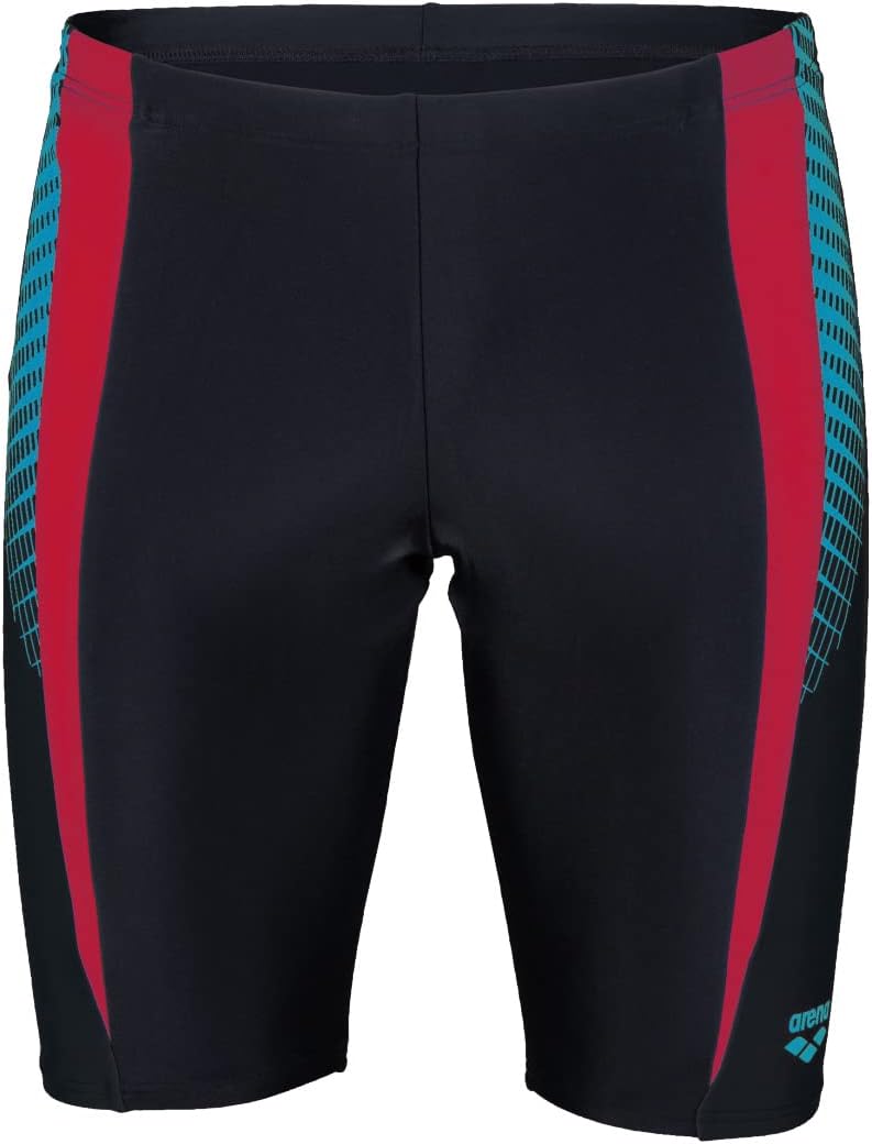 ARENA Herren Threefold Badehose 46 Black-black-anguria, 46 Black-black-anguria