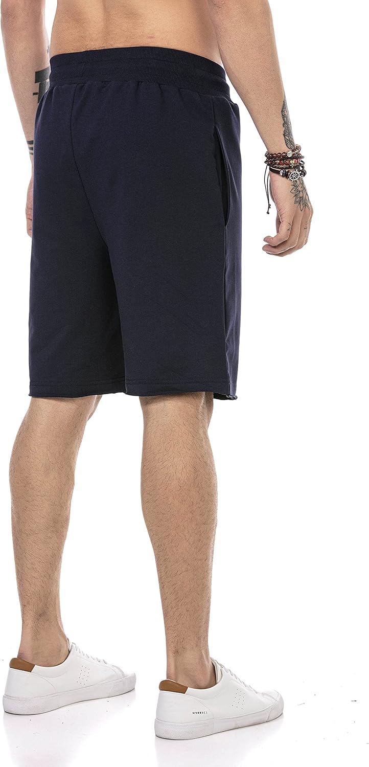 Redbridge Shorts für Herren Kurze Hose Sweat-Pants Sporthose Freizeithose Bermuda Capri S Blau, S Bl