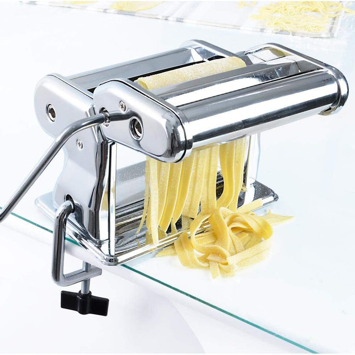 ORION Manuelle Nudelmaschine Pastamaker für hausgemachte Nudeln, Ravioli, Kuchen, Lasagne,