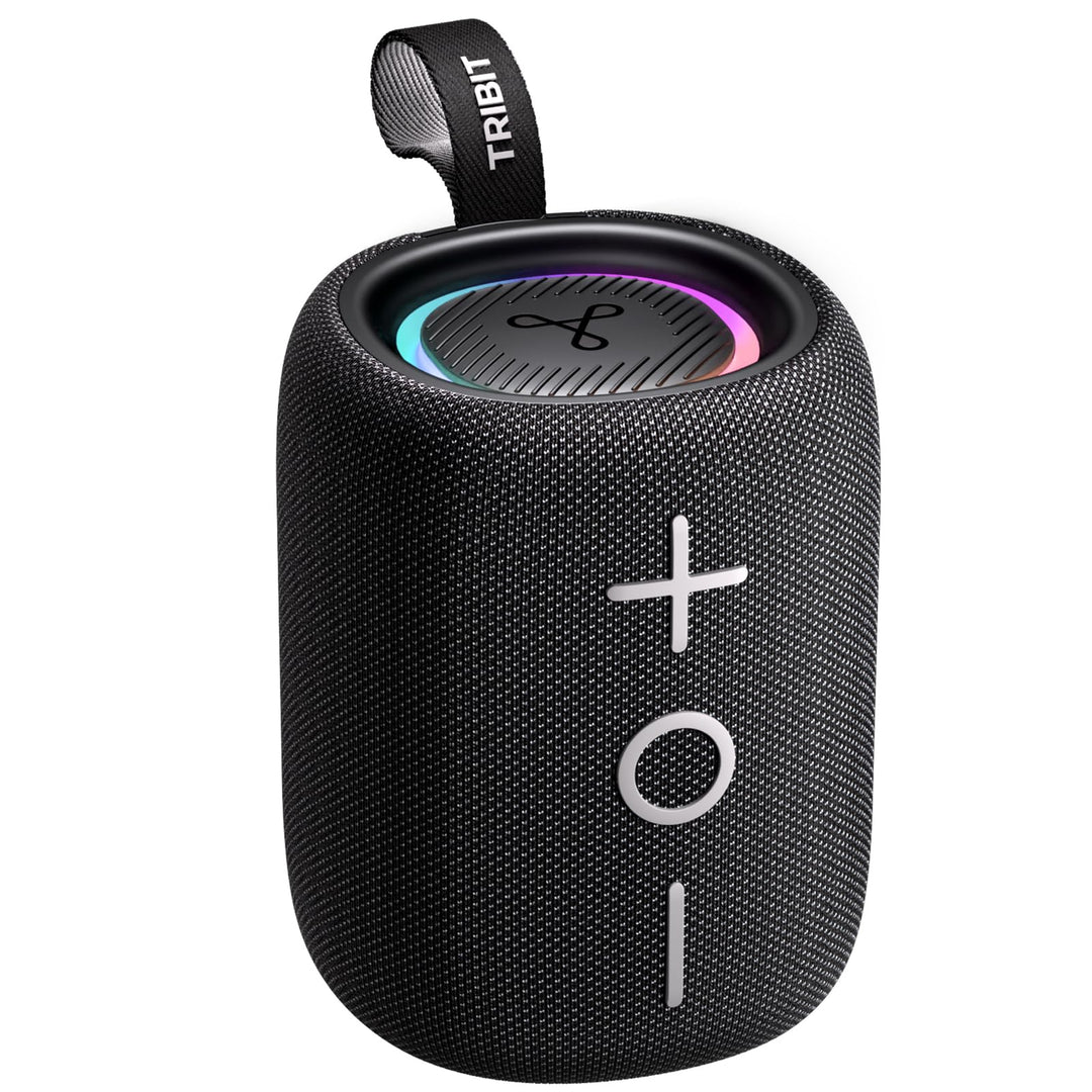Tribit StormBox Mini+ Bluetooth-Lautsprecher 12W, 360°Raumklang, 12h Spielzeit, Bluetooth 5.4, IPX7,