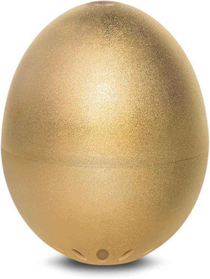 Das goldene PiepEi - Singende Eieruhr zum Mitkochen - Eierkocher für 3 Härtegrade - Goldene Hochzeit
