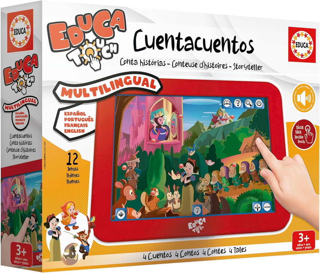 Educa - EducaTouch Junior, Es war einmal Geschichtenerzählen, mit Musik und Liedern, Lernspiel für K