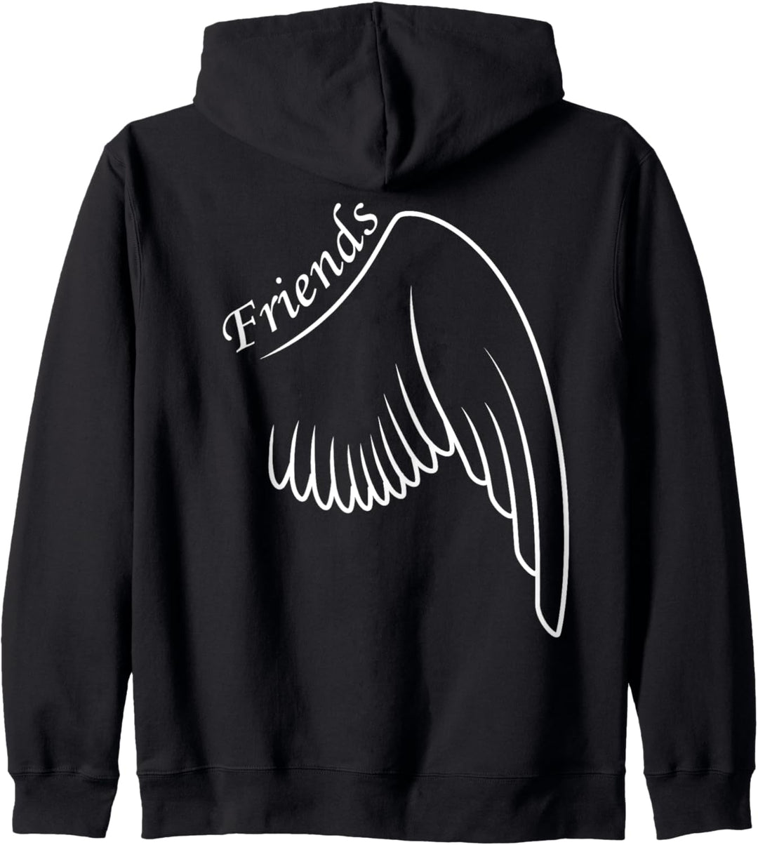 Beste Freunde Engelsflügel Best Friends Partnerlook Kapuzenjacke