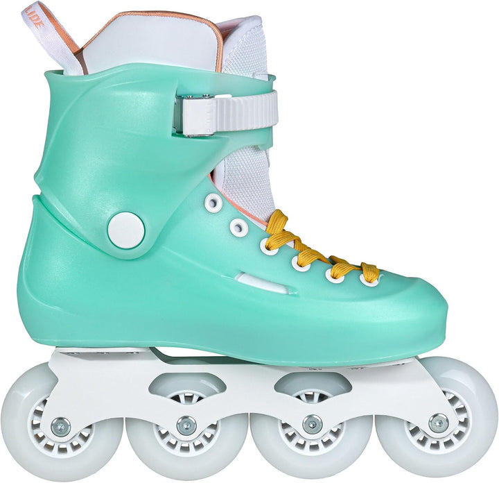 Powerslide Inline Skates Zoom Baby Blue 80, Unisex für Herren und Damen in Blau, 80mm/85A Rollen, AB