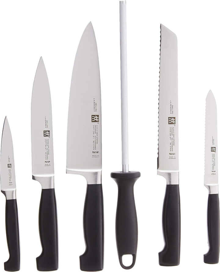 Zwilling 35068-003-0 Messerblock "vier Sterne", Edelstahl, Silber / Schwarz, 38 x 28 x 28 cm, 7