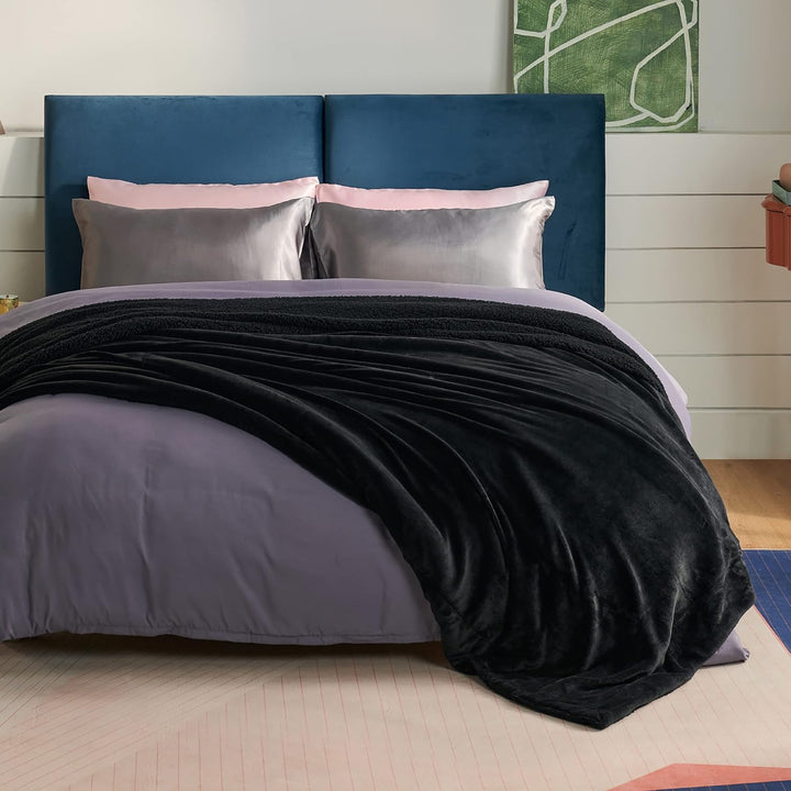 BEDSURE Kuscheldecke - Warm Sherpa Wolldecke &amp; Sofadecke, Flauschig Sofaüberwurf Decke, Dicke Couchd