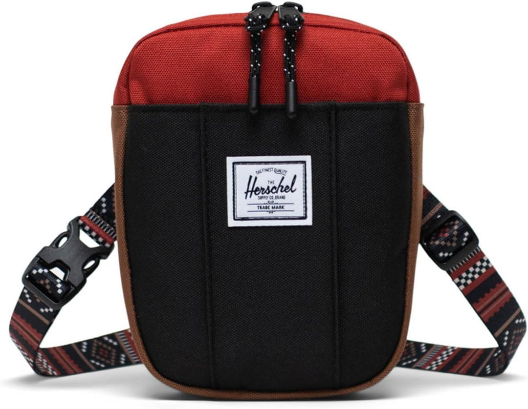 Herschel Cruz Crossbody Black/Saddle/Ketchup