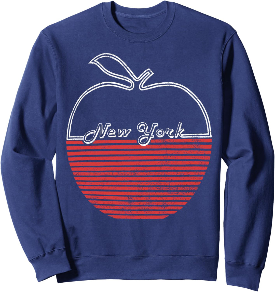 Trendy New York Big Apple Stripes Sweatshirt