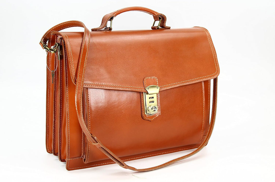 Belli Design Bag D italienische Leder Businesstasche Arbeitstasche Messenger Aktentasche Lehrertasch