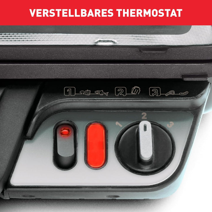 Tefal GC3060 3in1 Kontaktgrill | mit Überback-Funktion | doppelte Grillfläche wenn aufgeklappt als T