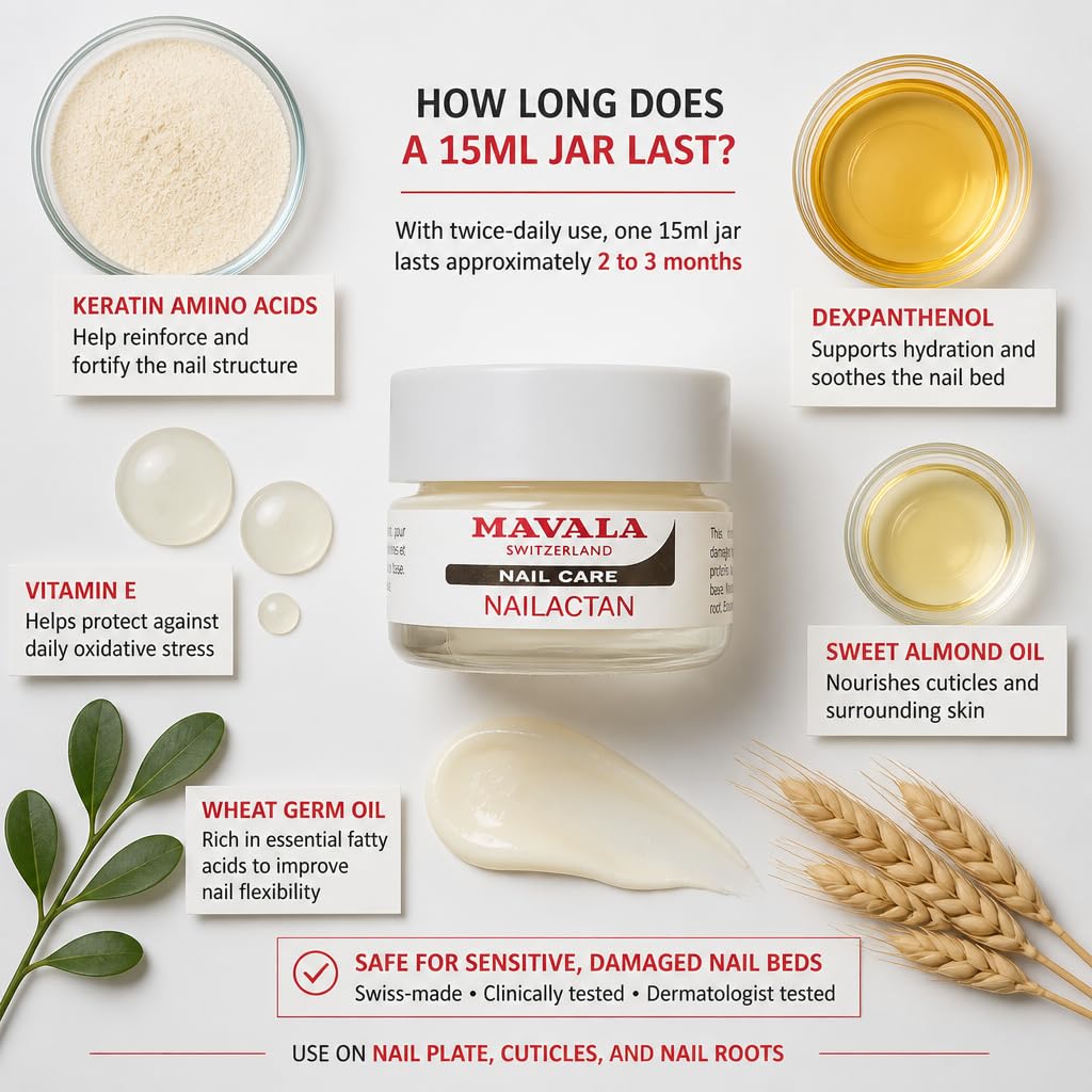 Mavala Nailactan Nagelcreme 15 ml