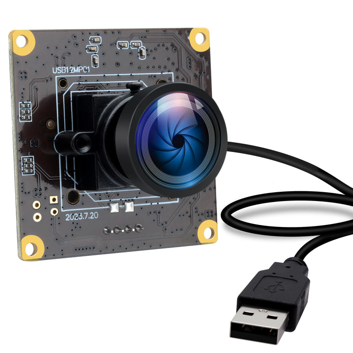 120fps USB-Kameramodul 12MP Hochgeschwindigkeits Golfschwung Kamera 4K USB-Sicherheitskamera Plug an