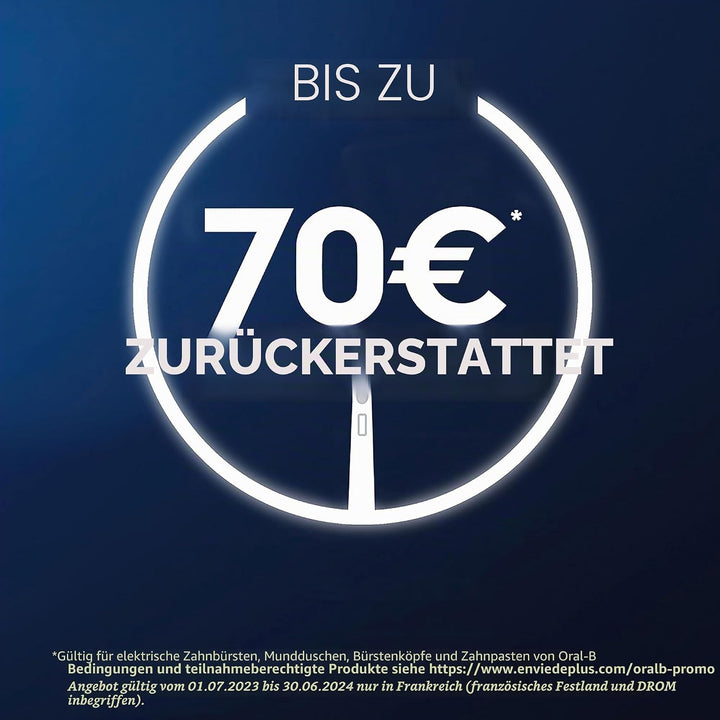 Oral-B iO 4N Elektrische Zahnbürste, Lavendel, mit Bluetooth, 1 Bürste, 1 Reiseetui
