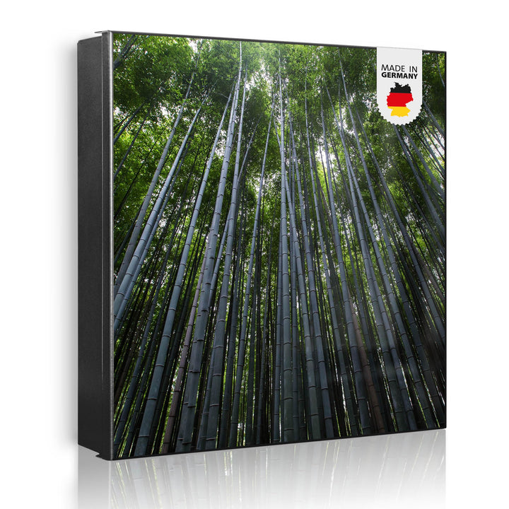 banjado Grosser Schlüsselkasten Metall - Schlüsselbox 30x30cm mit 32 Haken - Schlüsselkasten modern