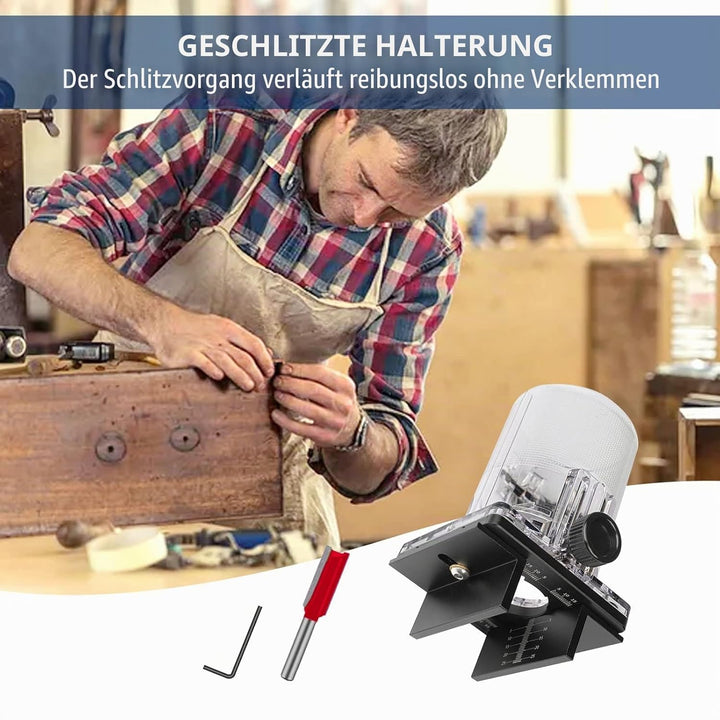 YWNYT Holzfräser Werkzeug Schlitzhalterung 2 in 1 Verbinder 65 mm Holzschneider Maschine Fräser Holz