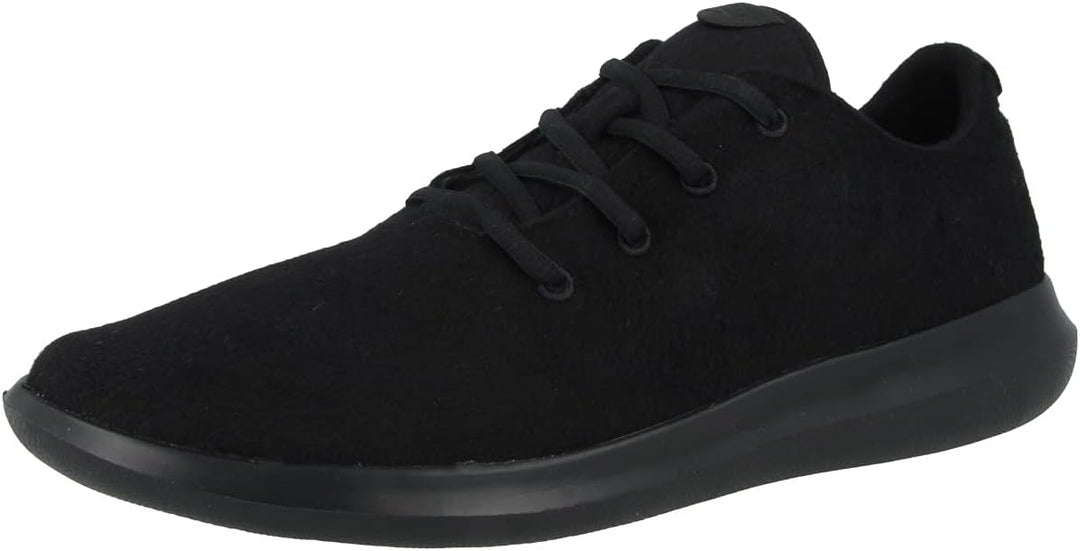 chung shi Herren Duflerino Wool Lace Schnürhalbschuhe 44 EU Schwarz, 44 EU Schwarz